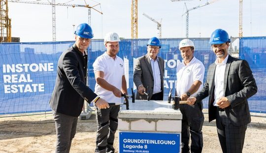 Instone legt Grundstein für Bamberger Wohnquartier Lagarde 8