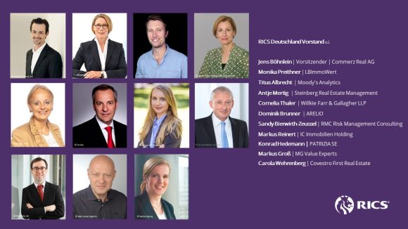 RICS Deutschland benennt neue Vorstandsmitglieder