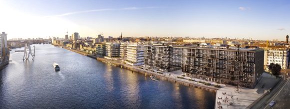 Pecan Development feiert Richtfest für Dockyard am Spreeufer in Berlin