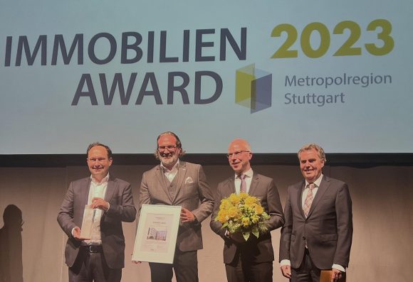 STRABAG Real Estate und ZÜBLIN erhalten den Immobilienaward 2023