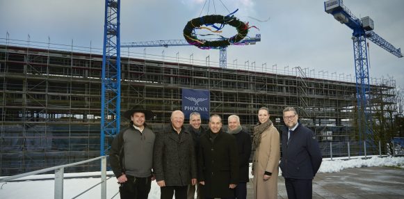 Richtfest für Neubau in Eschborn