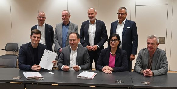 Postareal Leonberg: Vertrag zwischen IBA’27 und STRABAG Real Estate unterzeichnet