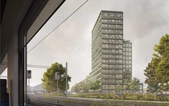 Leipzig: kbnk Architekten gewinnen Hochhauswettbewerb für Löwitz Quartier