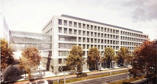 HOCHTIEF plant, finanziert, baut und betreibt Erweiterung des Justizzentrums Frankfurt
