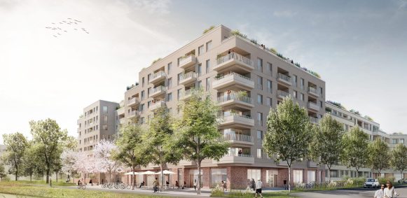 BayernHeim und Schultheiß bauen weitere 124 bezahlbare Wohnungen in Nürnberg