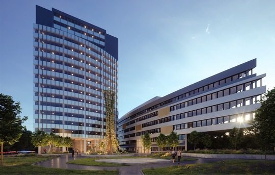 Colliers darf für Quantum rund 10.000 m² im DUO Towers Düsseldorf vermarkten