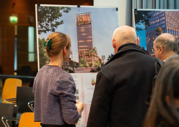 Central Tower Berlin: Fachjury empfiehlt zwei Entwürfe für ein neues Hochhaus an der Jannowitzbrücke zur weiteren Bearbeitung