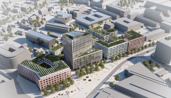 Volksbank BRAWO plant neues Stadtquartier zwischen Bahnhof und Innenstadt