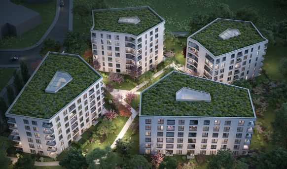 Instoneverkauft Nürnberger Wohnquartier „4Living“ mit 167 Wohnungen an Wohnbau GmbH