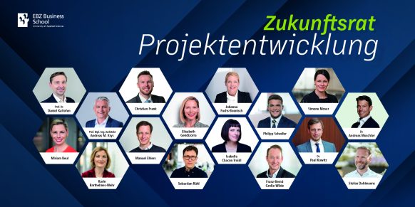 EBZ Business School beruft den Zukunftsrat Projektentwicklung