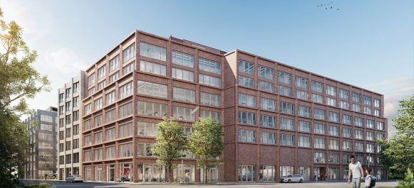 STRABAG Real Estate legt Grundstein für Bürogebäude BORX