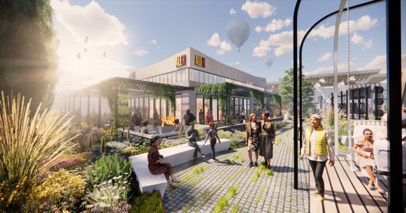 Richtfest für neuen „Food Garden“ im Main-Taunus-Zentrum