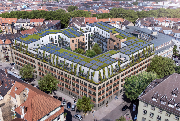 Cube Real Estate erhält Baugenehmigung für gemischt-genutztes Stadtquartier in Mannheim