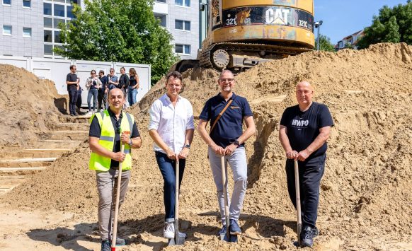 Spatenstich für 85 neue Wohnungen von Heimstaden in Berlin