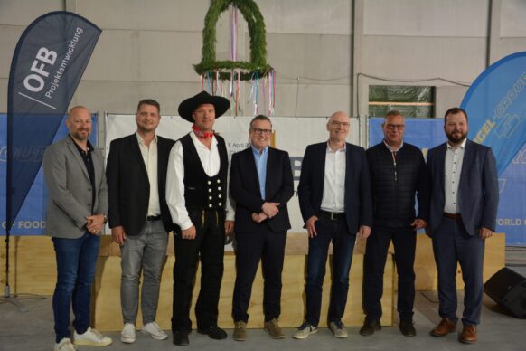OFB feiert Richtfest für nachhaltigen Logistikhub Gotha/Emleben