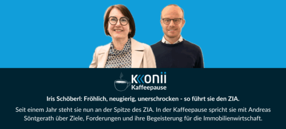 Kaffeepause mit Iris Schöberl