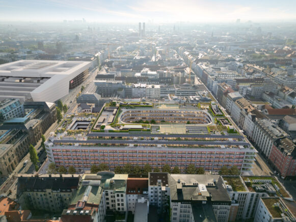 THE VERSE: Rohbauarbeiten starten für Münchens größtes Innenstadtprojekt