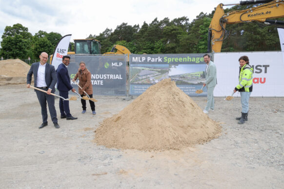 MLP Park Spreenhagen: Symbolischer Spatenstich für zweites Projekt der MLP Group nahe Berlin