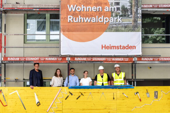 85 neue Mietwohnungen in Charlottenburg – Heimstaden feiert Richtfest am Spandauer Damm