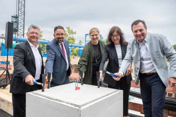 Grundsteinlegung für das Quartier „Spreesight“ in Berlin-Charlottenburg