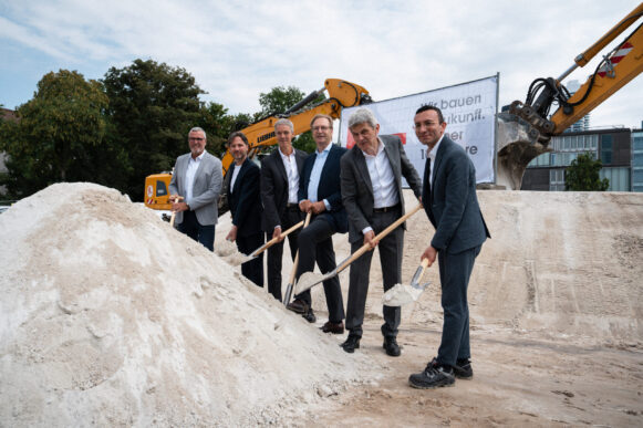 Baustart der Hellerhöfe: Spatenstich für neues Stadtquartier im Frankfurter Gallus