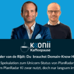 Im Podcast von Konii verrät Sander van de Rijdt, warum PlanRadar KI nur langsam ausrollt.