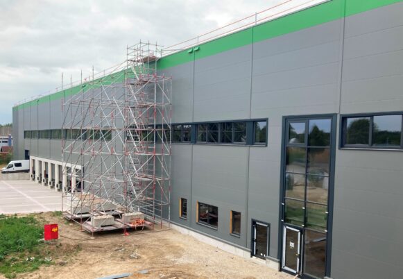 Mietvertrag noch während der Bauphase unterzeichnet: Garpa zieht bei Garbe Industrial in Lüneburg ein
