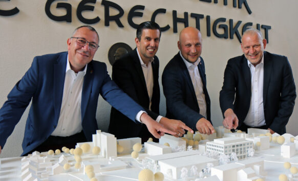 WOLFF &amp; MÜLLER baut neues Rathaus in Obertshausen in Holzsystembauweise