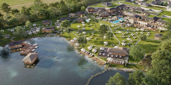 Spatenstich für das neue vabali spa in Olching