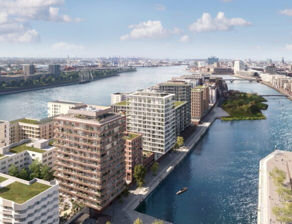 ECE feiert Richtfest für Quartier TIDE in der HafenCity
