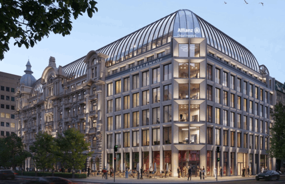 FÜRSTENHOF: MOMENI vermietet Landmarkprojekt in Frankfurt langfristig an Allianz Global Investors
