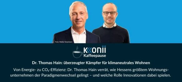 Kaffeepause mit Dr. Thomas Hain