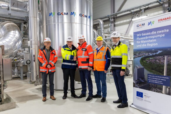 Größte Wärmepumpe der Welt entsteht in Mannheim
