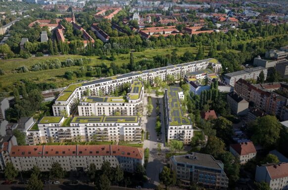 Kondor Wessels und STADT UND LAND feiern Richtfest in Berlin-Pankow