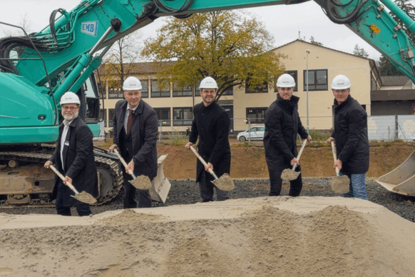 Spatenstich Kronenquartier – Offenburg