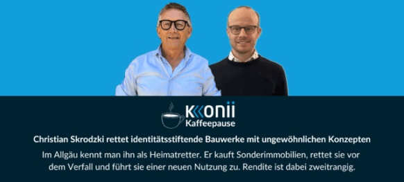Kaffeepause mit Christian Skrodzki