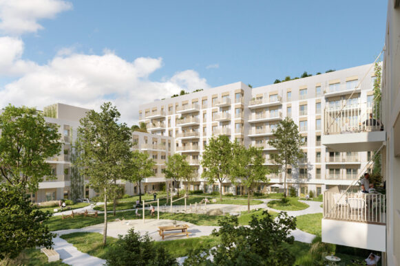 Hammerschmidt Architects plant für ECE Wohnungen aus Bestand in Düsseldorf