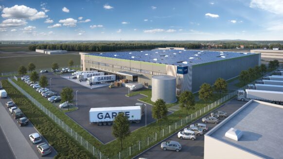 Garbe Industrial und Logicenters feiern Richtfest in Leipheim