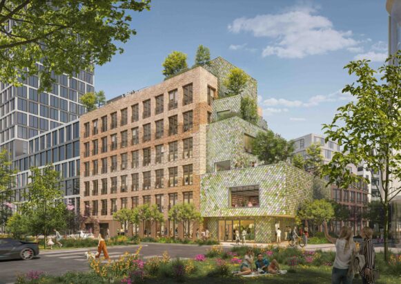 Fundament für das MONACO im Münchner Werksviertel steht