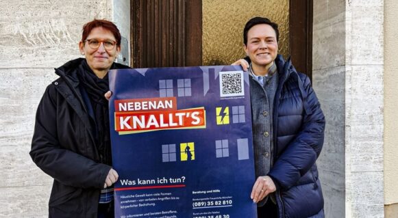 Aufklärung zu häuslicher Gewalt: Frauen*hilfe München und Vonovia starten Kampagne