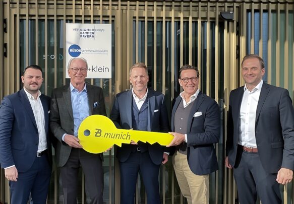 B.munich am Hauptbahnhof München fristgerecht fertiggestellt