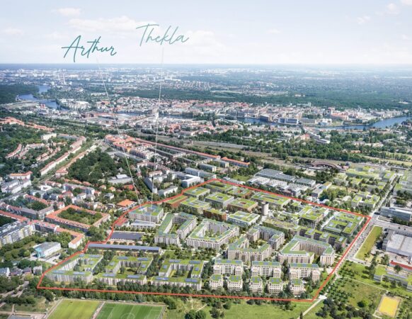 Baustart im Segelflieger Quartier Berlin