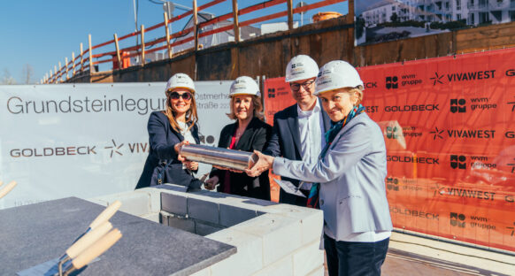 wvm Gruppe feiert Grundsteinlegung und setzt Startschuss für 120 neue Mietwohnungen in Köln-Merheim