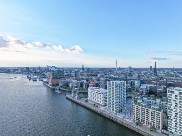 Columbia Threadneedle Real Estate kauft Premium-Wohnimmobilie in Hamburger Hafencity