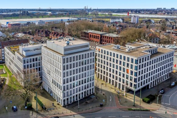 BlueRock Group:&nbsp;Verträge über rund 7.600 m² Mietfläche in Ensemble aus Bürogebäude und Gesundheitszentrum in Duisburg-Ruhrort verlängert