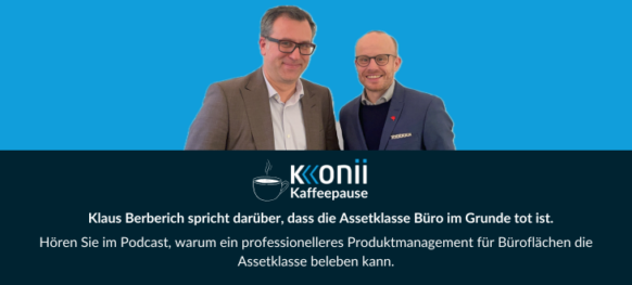 Kaffeepause mit Klaus Berberich