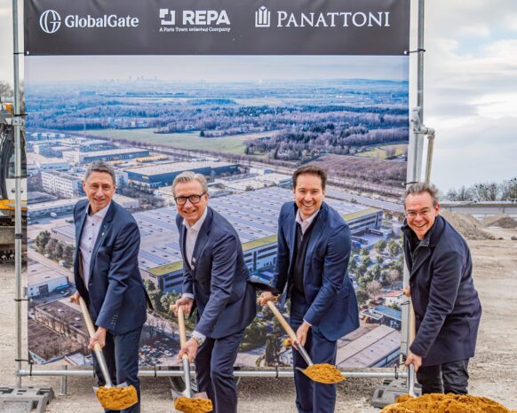 Spatenstich für REPA: Panattoni entwickelt Ersatzteillogistik-Hub in Unterschleißheim