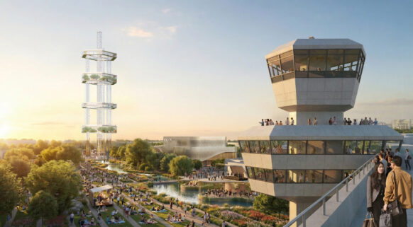 Vision für EXPO 2035 in Tegel: Entwürfe für eines der größten Stadtentwicklungsprojekte Europas