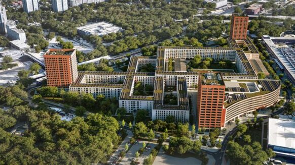 Grundsteinlegung beim Quartiersprojekt Konnekt in Berlin Marzahn