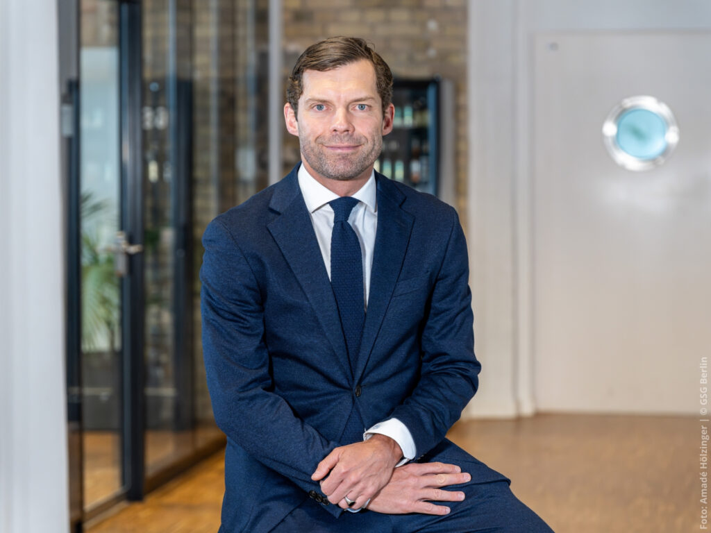 Sebastian Blecke, operativer Geschäftsführer der GSG Berlin